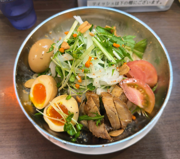 「冷やし中華」@野郎ラーメン 川崎東口店の写真