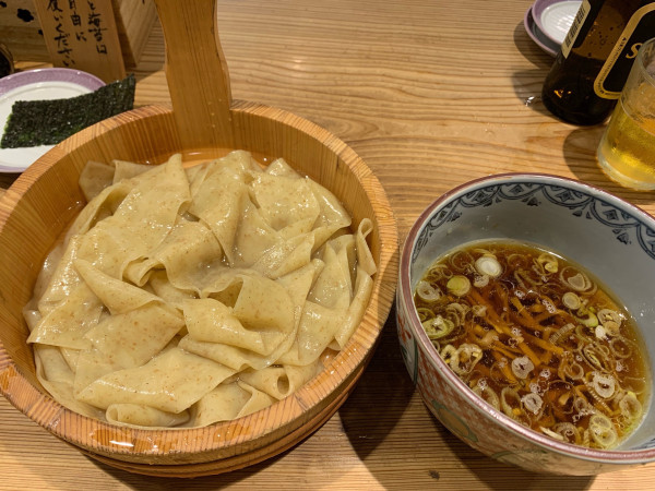 「平打ちざるそば」@かね田の写真