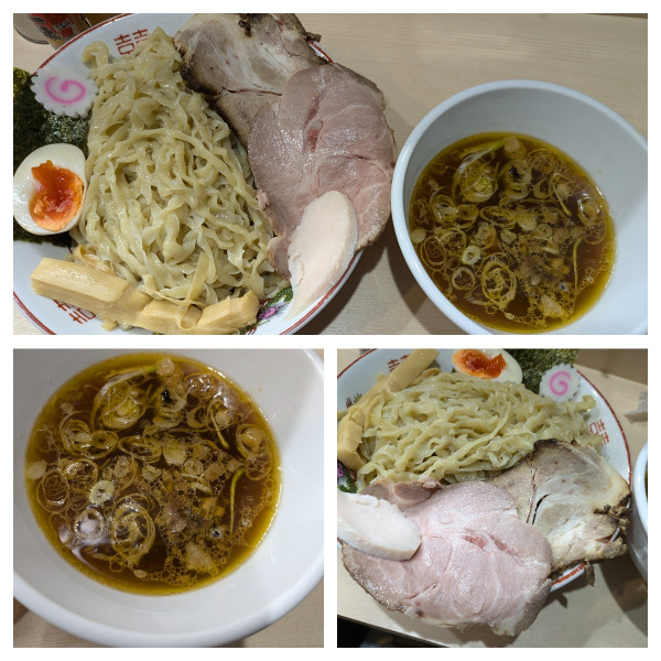 「【限定】特製生姜つけ麺(醤油)➕大盛り」@手揉み中華そば 中村の写真