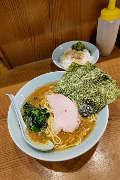 「ラーメン」@横浜家系ラーメン 武蔵家 秋津店の写真