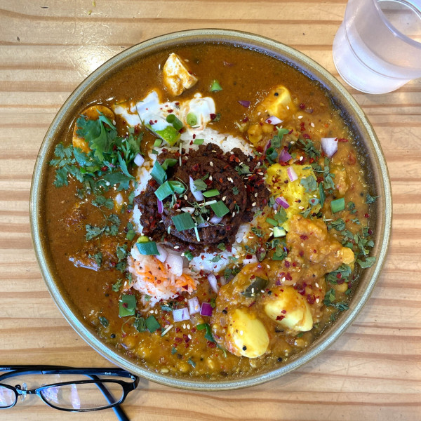 「3種盛り」@カレー&スパイス ハナコの写真