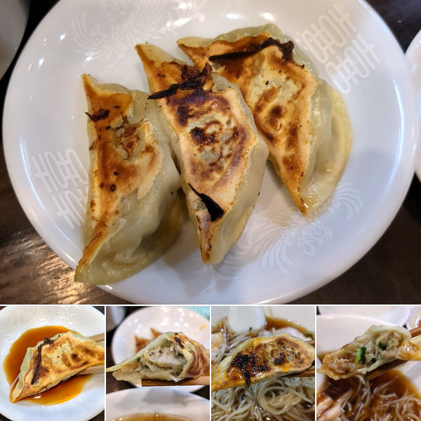 「餃子(3個)　200円」@自家製麺 うるちの写真