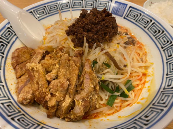 「冷やし排骨担々麺」@希須林 赤坂店の写真