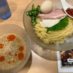 冷やし梅つけ麺