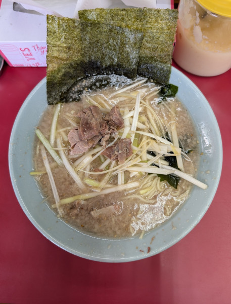 「ネギ塩ラーメン」@ラーメンショップ 牛久結束店の写真