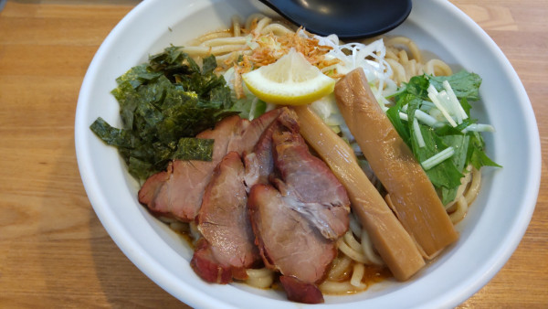 「塩海老まぜそば900円大盛り追い飯無料」@つけめん・まぜそば むじゃきの写真