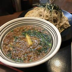 ざるそば屋の画像