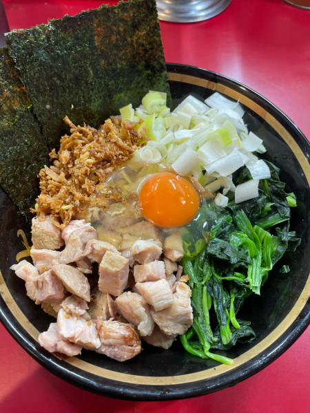 「限定 油そば」@とらきち家 光の写真