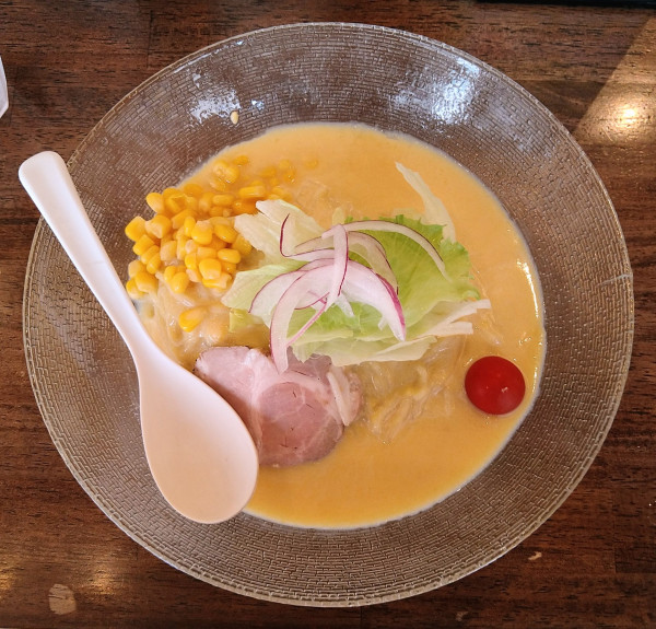 「夏のとうもろこし冷やし麺【限定】」@麺屋 翔 みそ処の写真