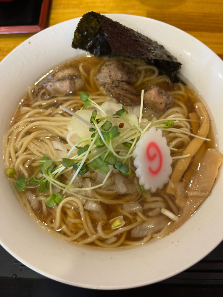 「鴨ラーメン」@中華そば かもまるの写真