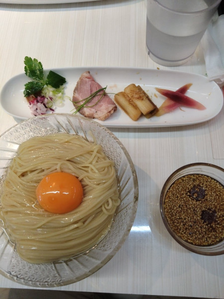 「稲庭ざる中華大盛」@本枯中華そば 魚雷の写真