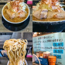 マンモスラーメン（ニンニク少なめ）