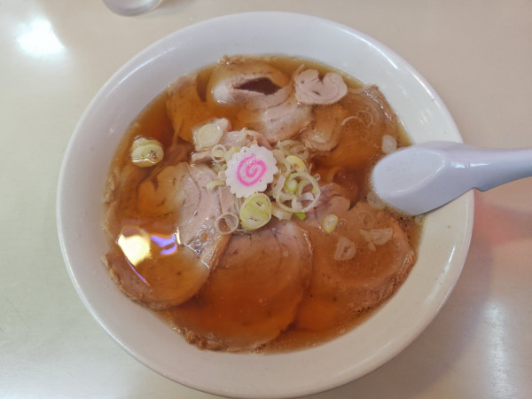 「チャーシューめん  ﾒﾝﾏ抜き」@麺や 手ごね竹の写真
