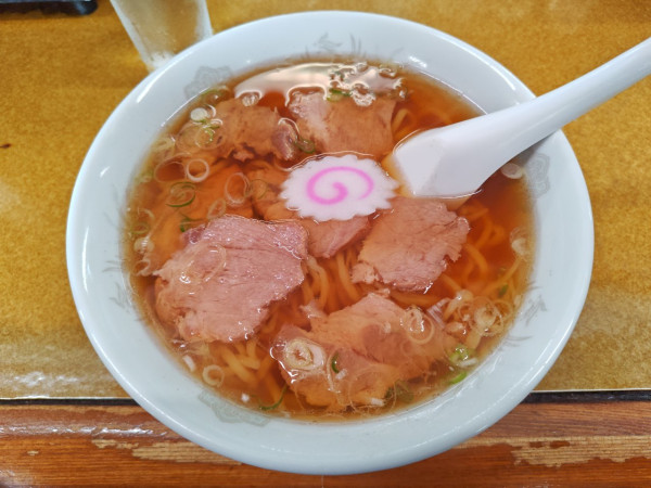 「チャーシューメン  ﾒﾝﾏ抜き」@やまや食堂の写真