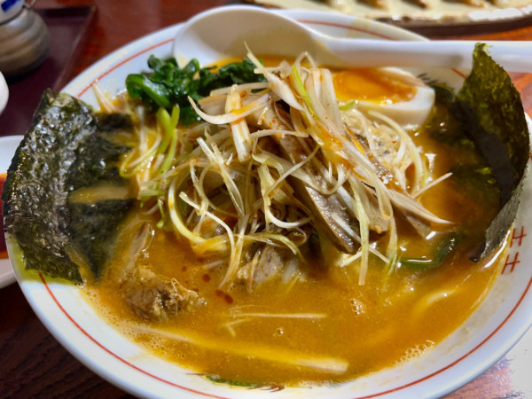 「味噌ラーメン TPネギ」@らーめん車屋の写真