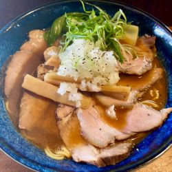 魚介醤油  大盛  チャーシュー増し