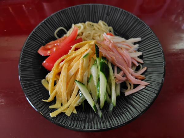 「冷やし中華700円」@らーめん 因幡の写真