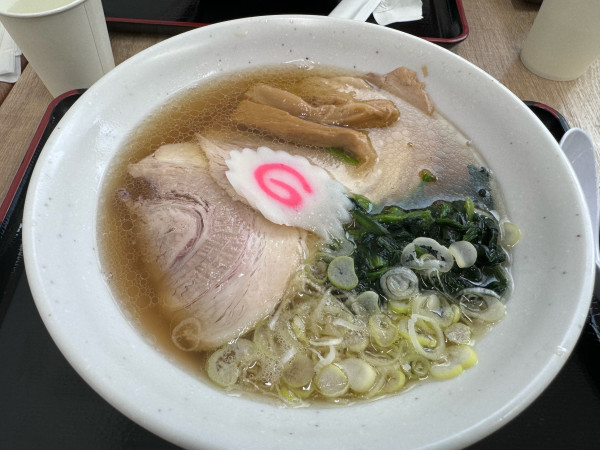 「佐野チャーシュー麺」@東北自動車道 佐野SA 上りスナックコーナーの写真