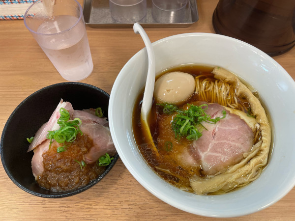 「味玉ランチセット」@らぁ麺 和來の写真