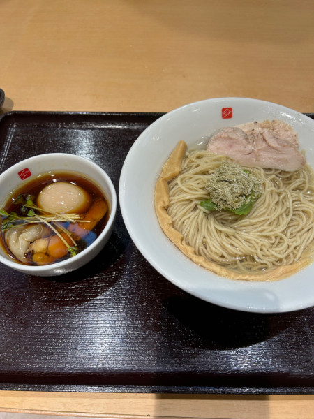 「特製鶏つけそば」@中華そば 髙野 ベイサイド店の写真