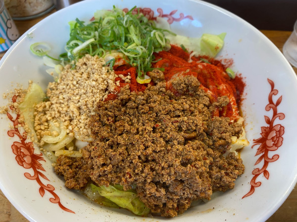 「汁なし担々麺(並)」@自家製麺 てんかの写真