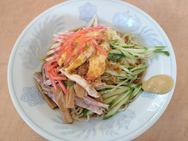 「（期間限定）冷し中華　７５０円」@宝龍の写真