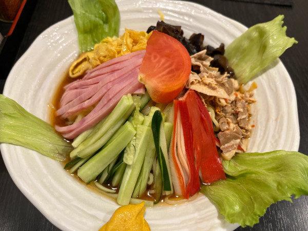 「【夏季限定】冷やし中華」@餃子屋 新橋 菊美の写真