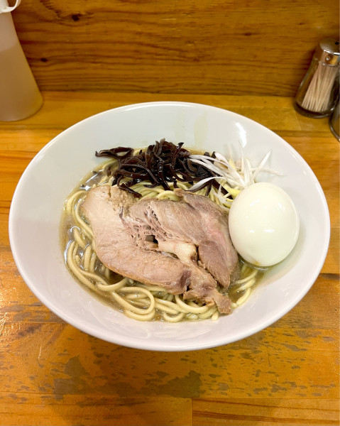 「煮干ソバ【TP】味玉」@煮干中華ソバ イチカワの写真