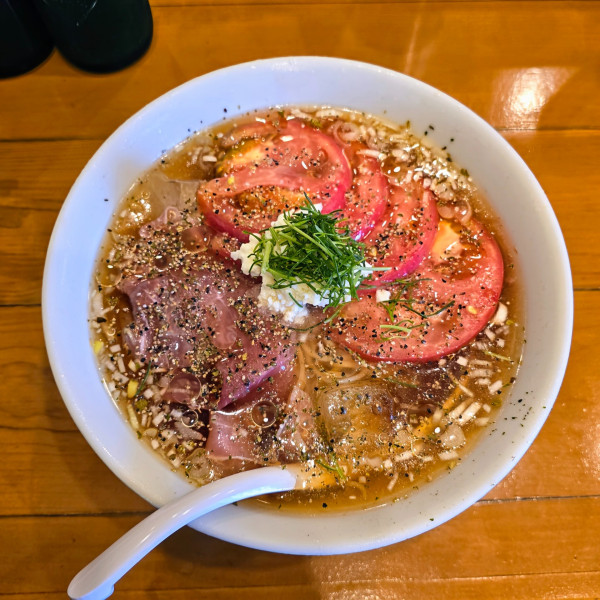 「【期間限定】Italian風フルルの冷やしSOBA」@麺屋 Hulu-luの写真