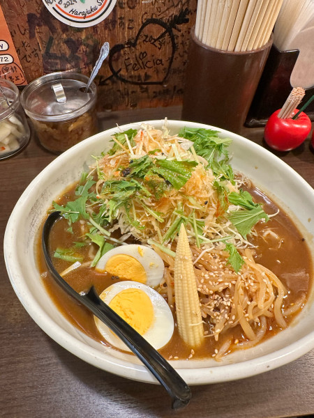 「カレーラーメン」@広尾のカレーの写真