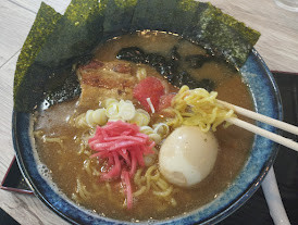 「月変わり 明太塩ラーメン単品(600)」@アメリカンレトロバル 風知舎の写真