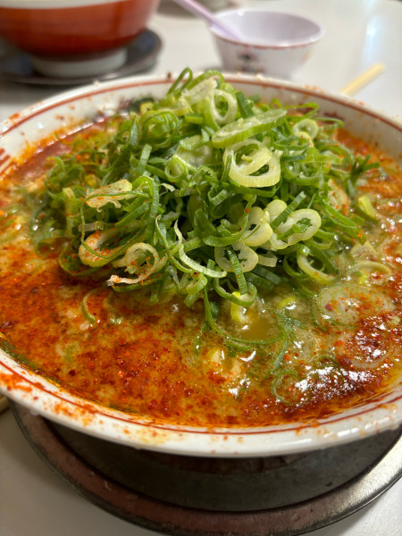 「ラーメン　大　ネギマシ」@タンポポの写真