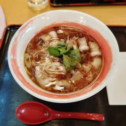 桜島美湯豚の特製肉ラーメン(900円)