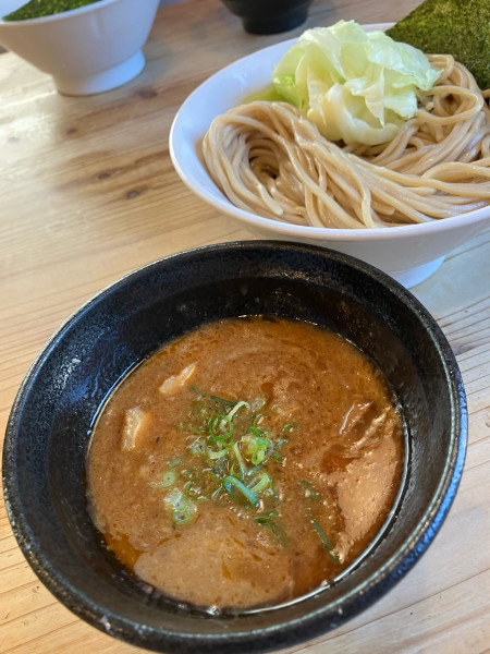 「海老つけ麺」@らーめん いつ樹 本店の写真