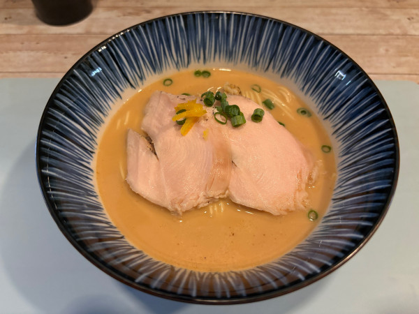 「鯛らぁ麺　こってり＋和え玉(ほぐし身付き)」@鯛らぁ麺 ゆとりの写真