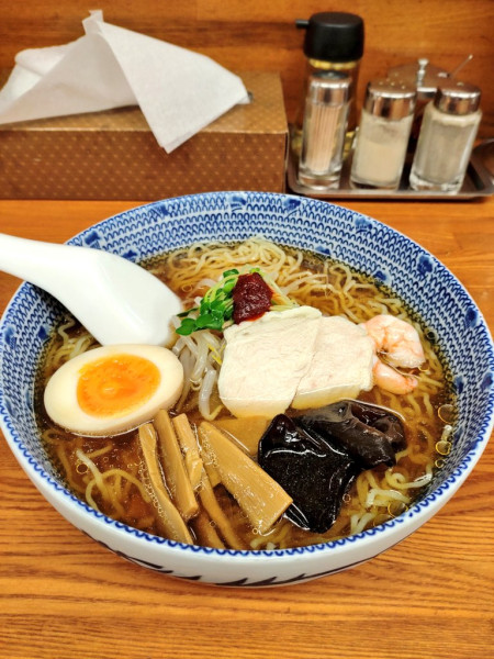 「冷し支那そば」@ちばき屋 葛西店の写真