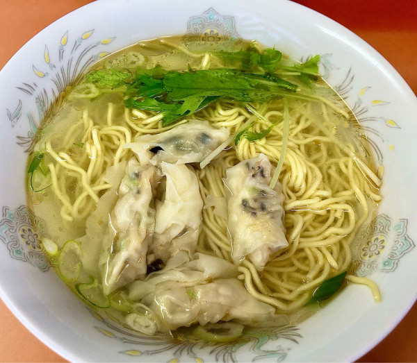 「エビワンタン800円」@元祖スーラーメンの写真