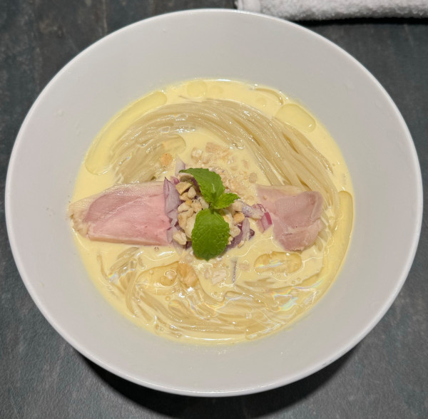 「とうもろこしの冷やしラーメン」@中華そば 森庵の写真