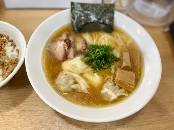 「ミックスワンタンメン」@支那ソバ きたがわの写真