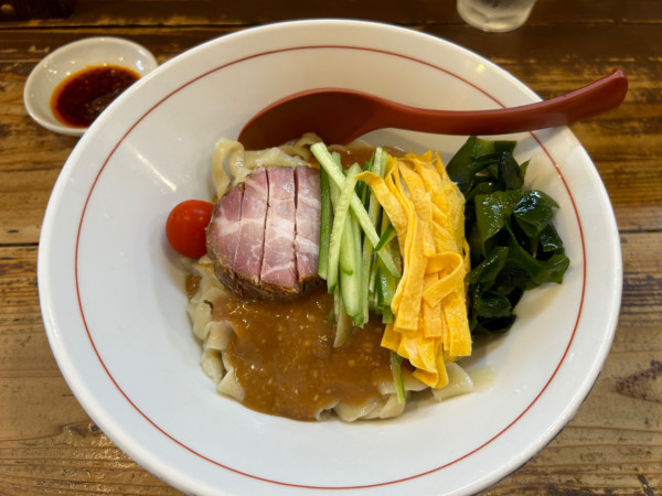 「【限定】味噌冷やし中華 1200円」@東京味噌らーめん 鶉の写真