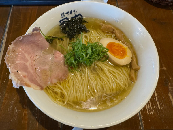 「磯潮らぁめん　特盛」@麺づくり 蒼空 本店の写真