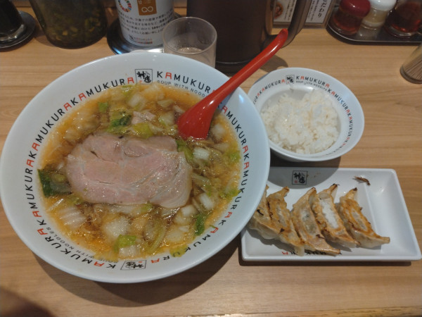 「餃子セット¥1140-」@どうとんぼり神座 ヨドバシAkiba店の写真