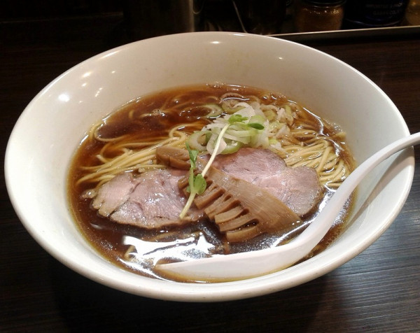 「らーめん・淡麗煮干しVer(850円)」@麺や KATSU!の写真