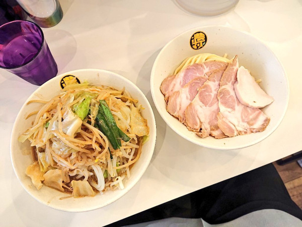 「濃菜つけ麺（野菜大盛り）」@濃菜麺 井の庄 荻窪店の写真
