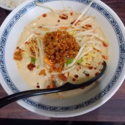 冷やしごま豆乳担々麺￥900