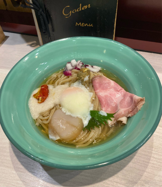 「[限定] 利尻昆布と煮干しのちょい冷SOBA￥1300・他」@柳麺 呉田-goden-の写真