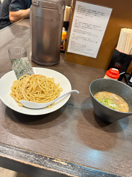 「煮干しつけ麺」@麺匠 億の写真