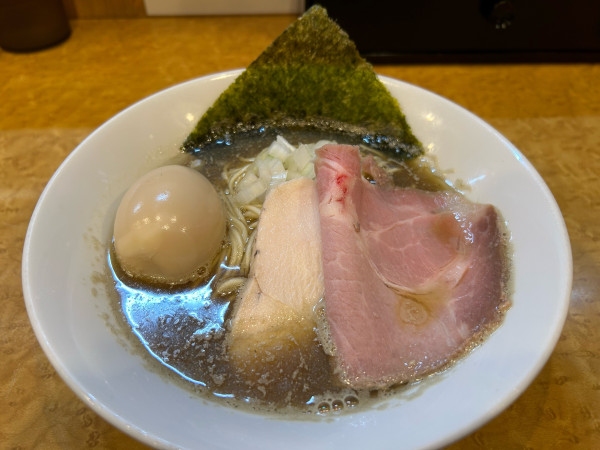 「味玉純煮干しそば・和え玉」@中華そば 児ノ木の写真