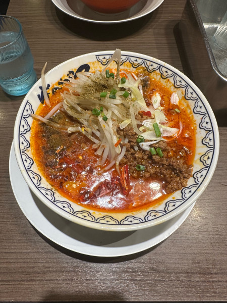 「麻辣麺＋辛さLvUP」@東京豚骨拉麺 ばんから 秋葉原店の写真