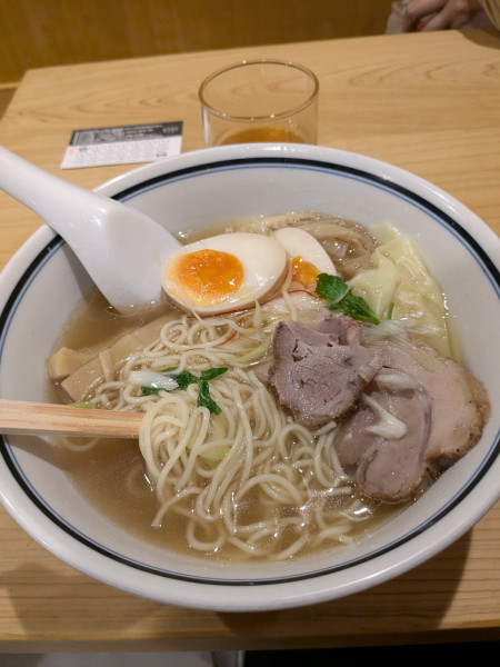 「くろおびラーメン塩　1300円」@利尻昆布ラーメン くろおびの写真